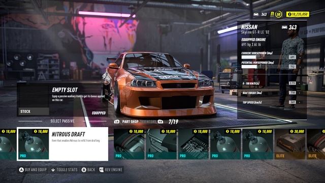 NEED FOR SPEED HEAT 4K ULTRA - NISSAN SKYLINE GT-R UNDERGROUND  CUSTOMIZATION AND GAMEPLAY