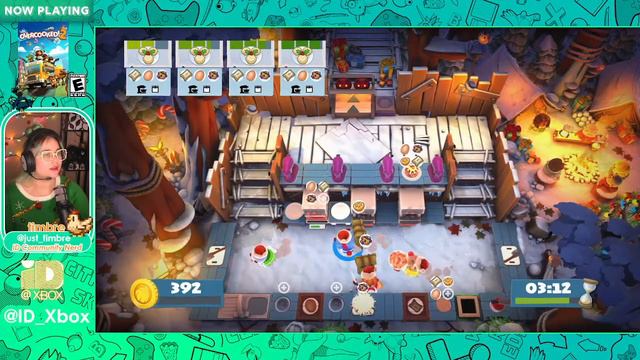 Overcooked 2 Festive Fun W/ ID@Xbox!