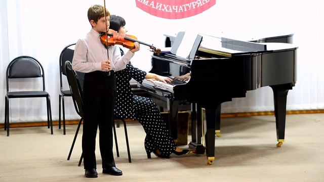 Ш. Данкля. Вариации на тему Меркаданте Шимбуев Илья 12 лет ДМШ 11 Н. Новгород Поющий Смычок 2024