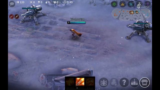 играем в Vainglory  бесконечно,игра похожая на Dota 2,причём всех