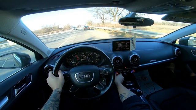 2014 Audi A3 8V Sportback  POV Test Drive