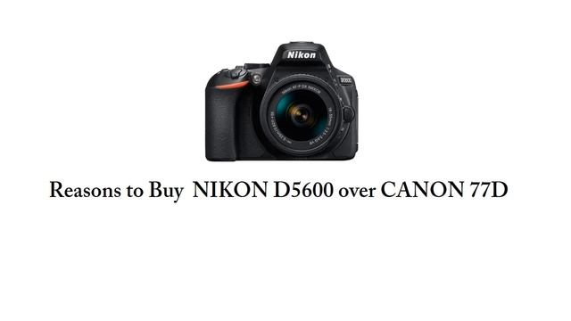 Canon 77D Vs Nikon D5600 (Straight To The Point)