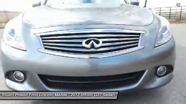 2013 Infiniti G37 Sedan T8055B