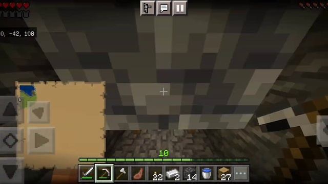 Новое выживание Minecraft PE 1.20.0 часть 1 (Монтаж)