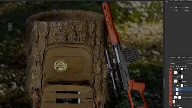 Speed Art Zombie Photoshop || Обработка арт Зомби в Лесу