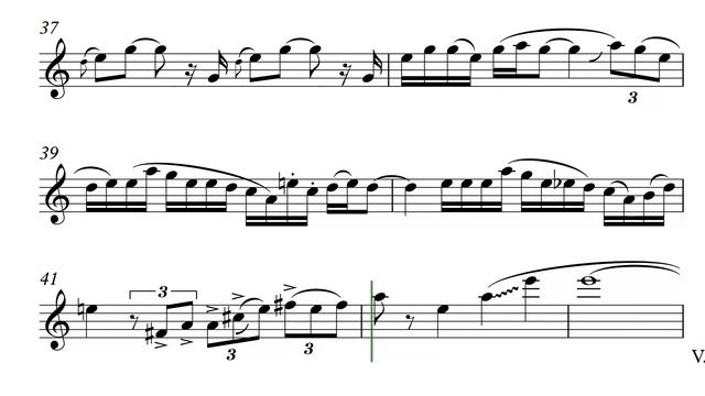 Europa Santana - Sheet Music Sax Alto 🎷voice🎷