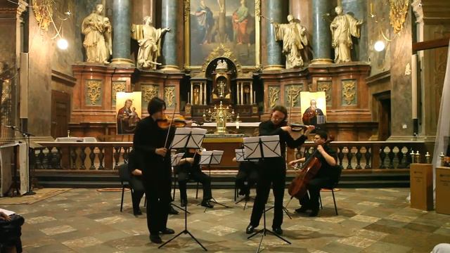 J. S. Bach - Double Concerto 2/3 - Smovzh, Zavgorodnii, Phoenix String Quartet
