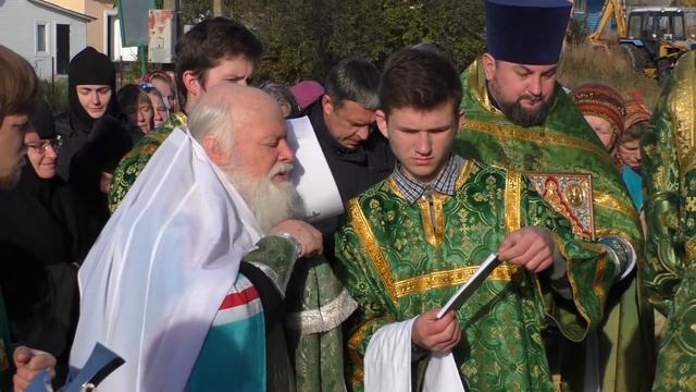 Молебен в день памяти преподобного Досифея Верхнеостровского