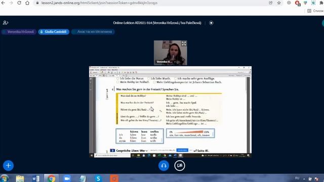Немецкий язык. Уровень А1. Говорим о хобби.