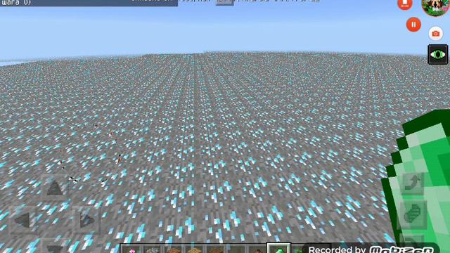 Как изменить поверхность плоского мира на любой другой блок в мсре 0.15.90/16./17.0/17.1/17.2 !