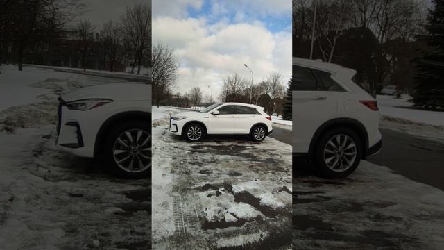 INFINITI QX-50 с мордой 2024.