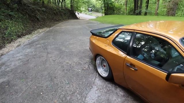 FIRST DRIVE IN THE BAGGED PORSCHE 924S! AVF 2023 In HELEN GA!