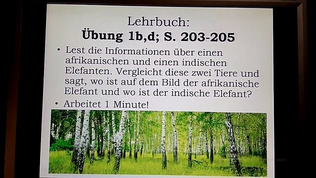 6 класс. Немецкий язык. 2 Tiere In Der Natur