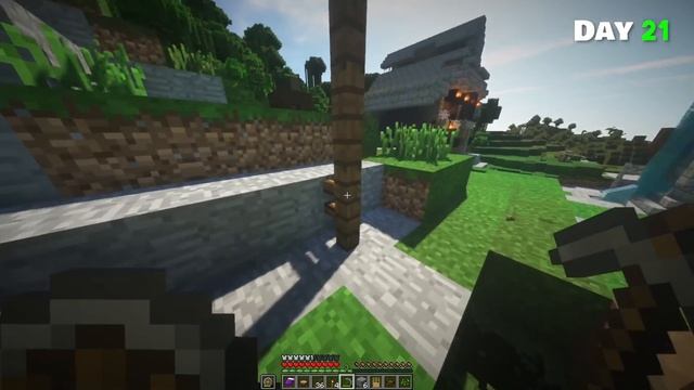 Surviving 100 Days On HORROR ISLAND Is Impossible! In Minecraft  | Ep. 3 |