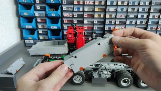 Lego Technic RC Volvo FH16 8x6-Final Assembly[ep.7]
