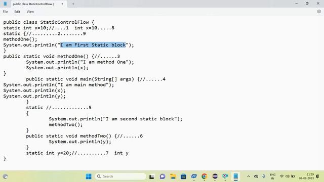 Static Control Flow in java | Static Block in Java in Hindi | Java Tutorials in Hindi | Dianxi Tech