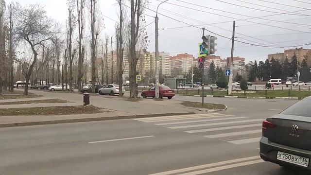 Поездка на маршруте 5а г. Воронеж от ул. Генерала Лизюкова до ул. Куцыгина