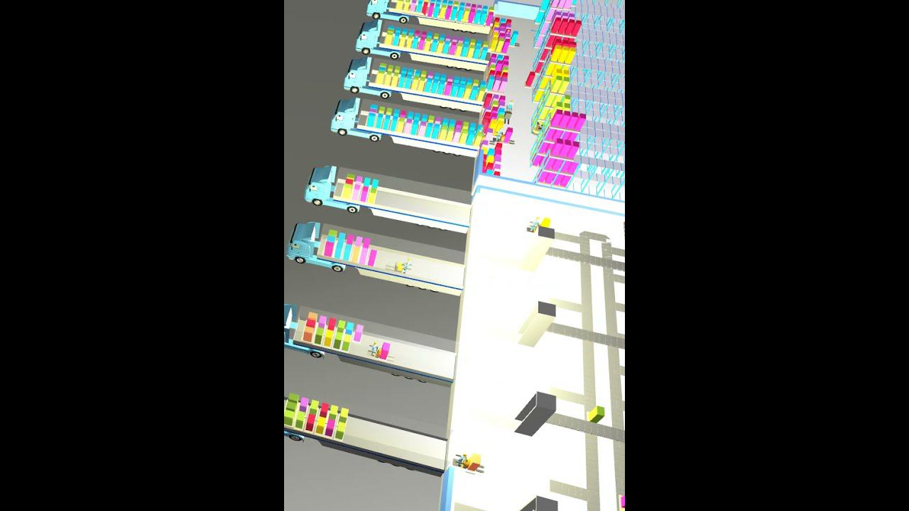 Сравнение политик транспортировки грузов на складах. Цифровой двойник в Anylogic #Shorts