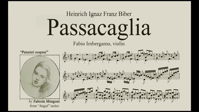 Biber - PASSACAGLIA - Fabio Imbergamo, Violinist