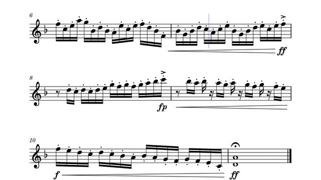 Solo For Violin In D Minor