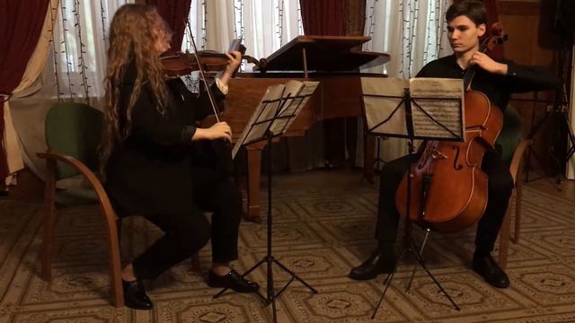 Й.Гайдн, Фортепианное трио №1 (Gipsy), 2-3 части