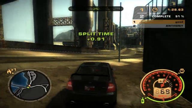 Need for Speed Most Wanted - Car Mods - Subaru Legacy Race
