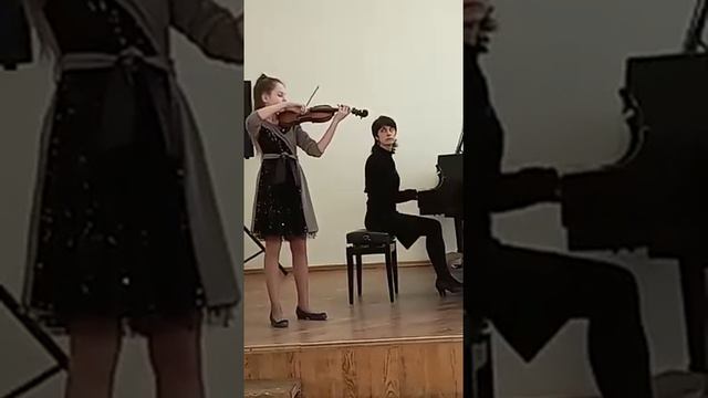 Заиончковская Ксения И.С. Бах, Ф. Давид
