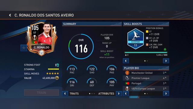 FIFA MOBILE 22 CARDS |THEN & NOW | OVERVIEW | EP:01 | CRISTIANO RONALDO