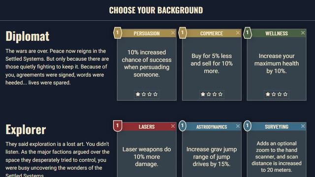 Starfield Gameplay: ALLE 21 Backgrounds Der Character Creation - Starfield Deutsch Tipps & Tricks