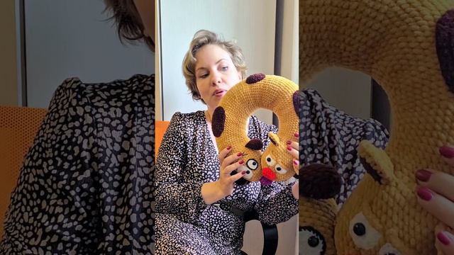 Видеообзор Подушки для путешествий Котопёс по моему авторскому МК