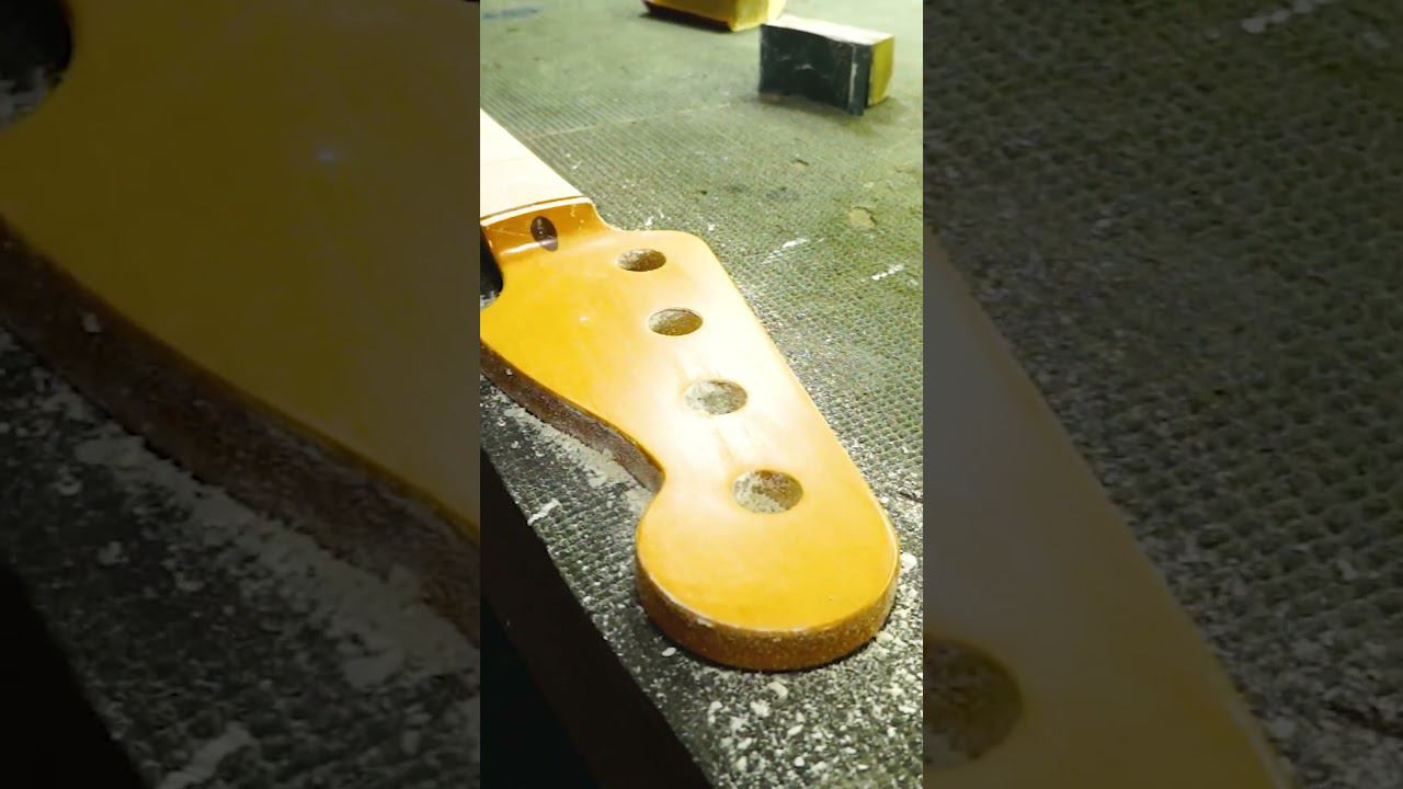 Сделали гитару как у Виталия Дубинина из группы Ария. Полный ролик у нас на канале.