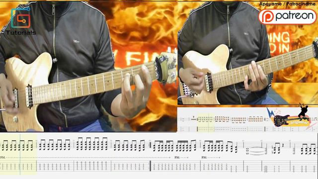 Volbeat - Becoming - Cover Guitar - Tabs Y GP + Backing Tracks