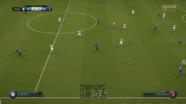 Fifa 16: Inter - AC Milan HD italian