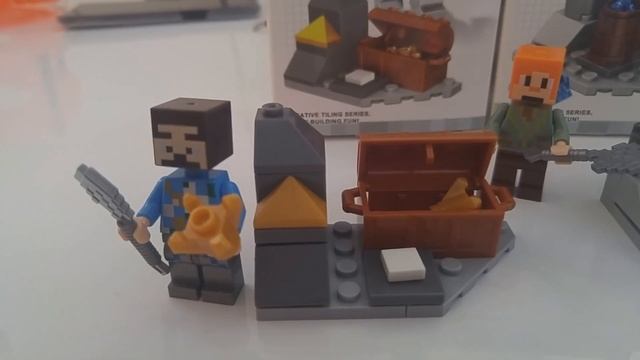 Четыре китайских набора LEZI аналоги Lego Майнкрафт