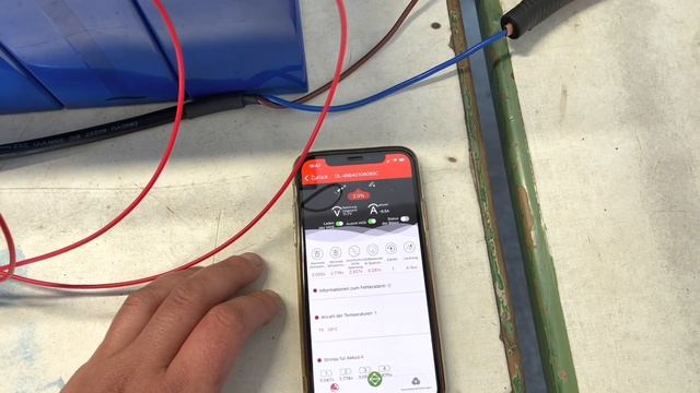 LiFePO4 Versuchsaufbau EVE 280Ah 12V Mit 2000W Ective Wechselrichter Und 250A Daly BMS + Balancer