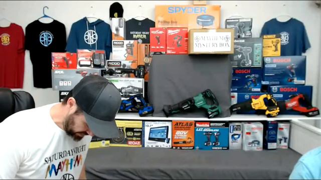 Free Tools Saturday Night Mayhem LIVE Power Tool GIVEAWAY #15! Who Will Win Tonight?