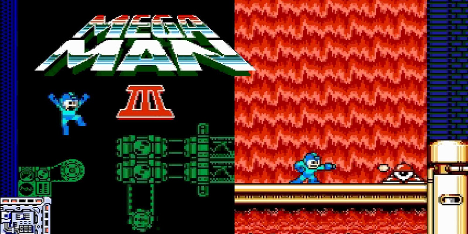 Первый раз в Mega Man 3 Nes/Dandy