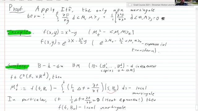 Advanced Course I: Schramm Loewner Evolution And Lattice Models Lecture 7: Part 3