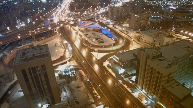 Москва - Нижегородская улица - веб камера 22.11.2020, 18:56