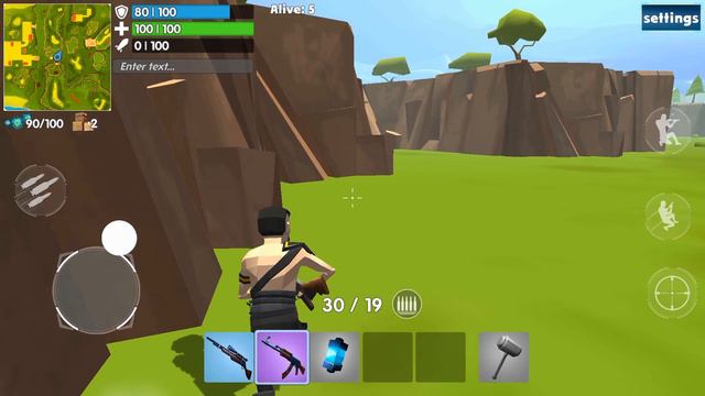 Фортнайт - ТОП 1 в катке | Улетел на Ракете [FORTNITE On Android]