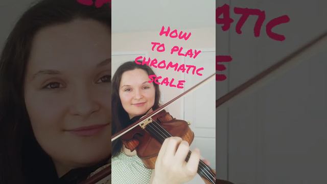 How To Play Chromatic Scale On Violin