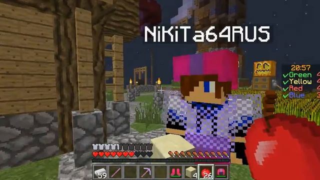 Баг на руку в игре в Minecraft Only