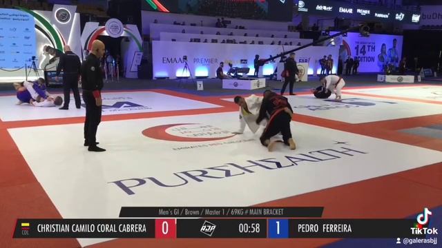 Abu Dhabi World Jiu Jitsu Championship Christian Coral HIGHLIGHTS