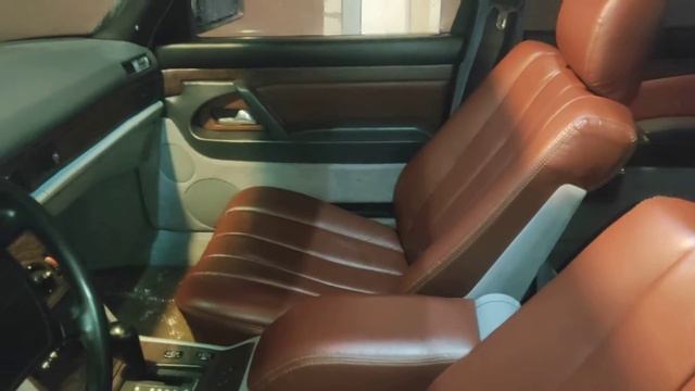 Салон Mercedes W126