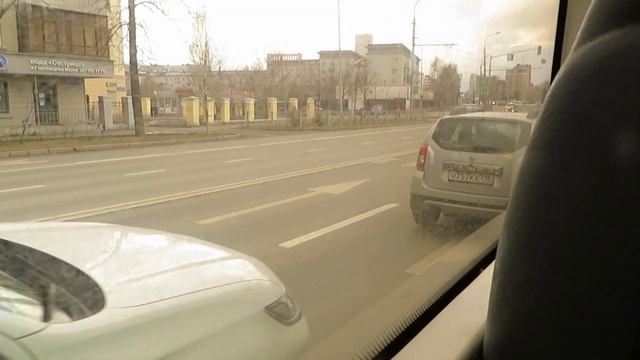 Поездка на троллейбусе Тролза-5275.03 «Оптима» № 2322 Маршрут №12 Казань . (25.04.2021)