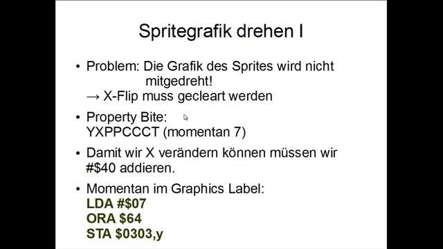 SMW ASM Tutorial Part 37 - Bewegung Des Sprites [2]