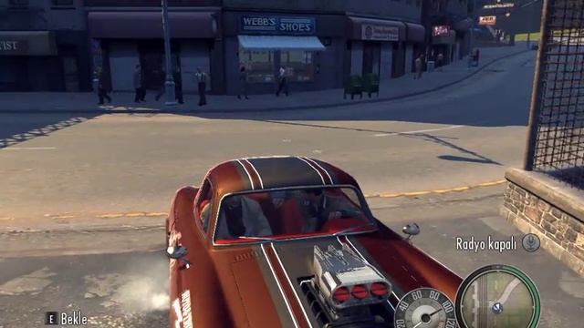 Mafia2 140 kmh hız Modifiye paket,Mercedes Araba Yaması,140 kmh Hızla Kaza Anı