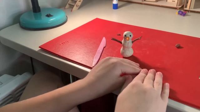 Поделка из пластилина 