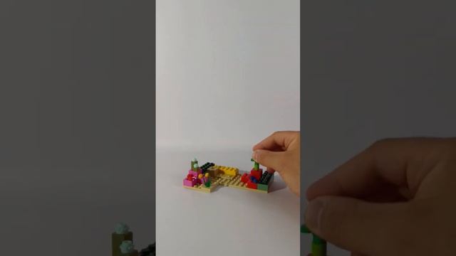 Аналог Lego Битва со стражем #lego #minecraft