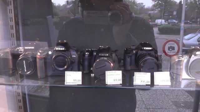 Фотомагазин и красивая мельница! Неймеген, Nijmegen. Нидерланды (Netherlands).